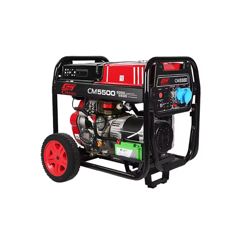 5000 Watt Portable Diesel Silent Generator For Home Use