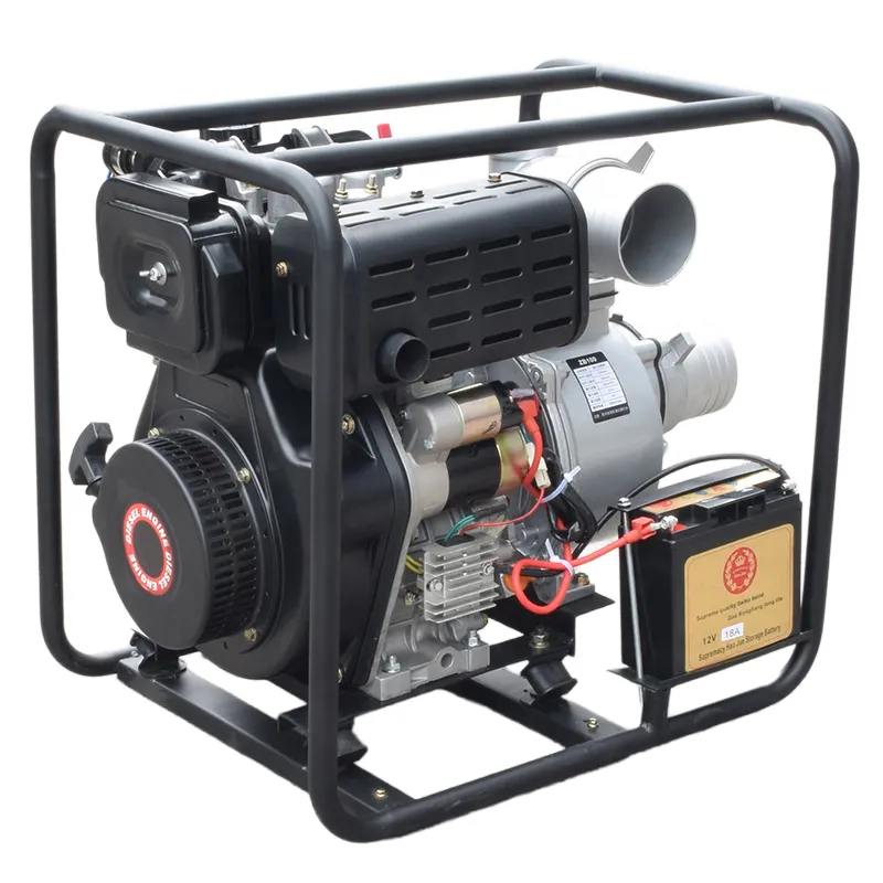 Bomba de transferência de irrigação acionada por diesel